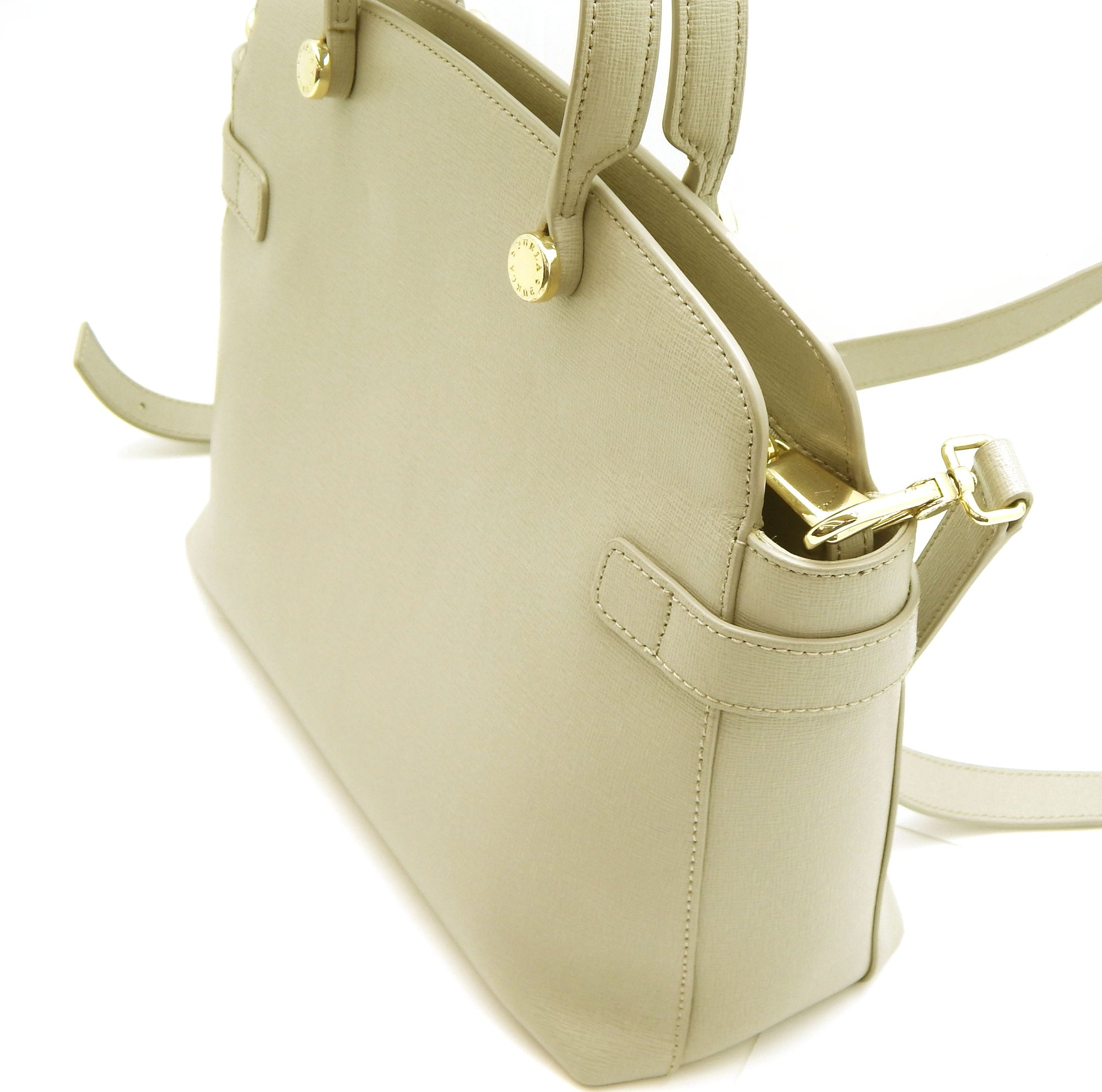 FURLA/フルラ AGATA ハンドバッグ 2WAYバッグ ショルダーバッグ グレージュ レディースバッグ - 安心保証・業界最安値の販売 福助